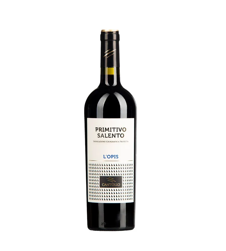 Cantolio Primitivo Salento L’opis IGP 2021 0,75l