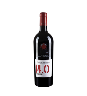 Cantolio Primitivo di Manduria ‘DI TERRA‘ Terra DOP "14" 2020 0,75l
